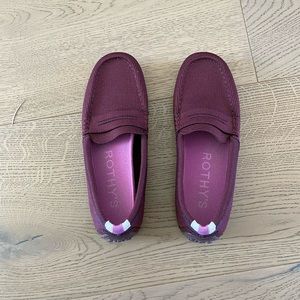 Rothys Driver loafer purple